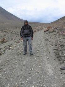 Frits in district Upper Mustang van de Himalaya.JPG